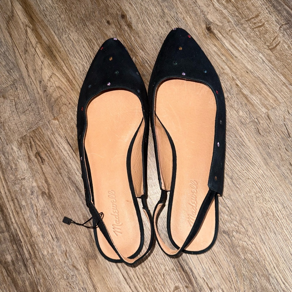 Madewell • Suede Margot Slingback Flats - Picture 11 of 11
